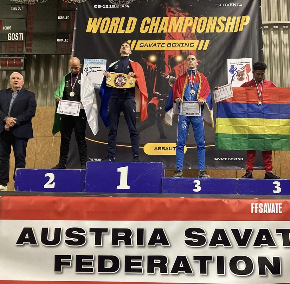 Bronzana medalja na nedavno završenom Svetskom prvenstvu u savateu